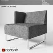 Urban armchair Capdell
