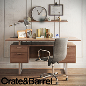 crate&barrel декоративный набор