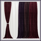 Curtains with beads