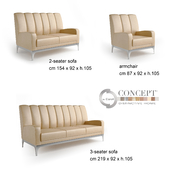 Sofa "Quartz" - Concept Caroti