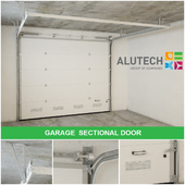 Garage sectional door