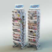 Stand with newspapers / Newspaper Stand