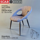 Scab design natural drop pop