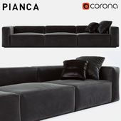 Modern sofa Pianca Insieme People
