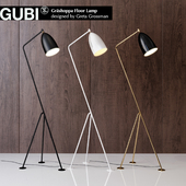 Grossman Gräshoppa floor lamp Gubi Design