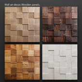 Art Wood panels. Mosaic, wall decor, plank panels, wooden decor, boards, wooden wall, panel, timber, bars