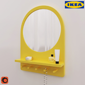 Mirror with shelf and hooks IKEA Saltred