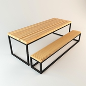 Table and Bench