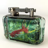 Dunhill Aquarium Table Lighter