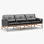 BassamFellows Low Back Sofa