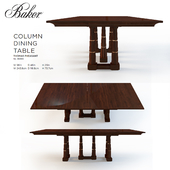 Baker Column Dining Table No. 8636G