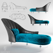 Chaise Ottoman Visionnaire Tiway