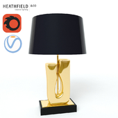 Heathfield GOLD MOORE TABLE LAMP
