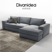 Corner sofa Divanidea