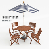 Pottery Barn Outdoor Set