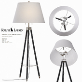 Ralph Lauren IRWIN FLOOR LAMP IN EBONY RL1720EB-L