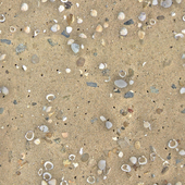 Бесшовные текстуры - пляжный песок