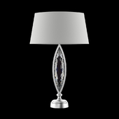Fine Art Lamps, 850210-12 (silver finish, faceted crystals)