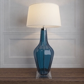 Jewel Glass Lamp, Sapphire