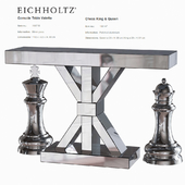 Eichholtz Console Table Valetta &amp; Chess King &amp; Queen