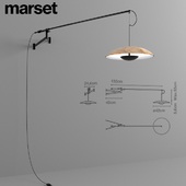 Настенный светильник Marset Ginger A XL 42