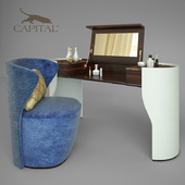 Capital collection dresser Jubilee + chair Vortex + perfume