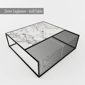 Grill Table by Zeren Saglamer