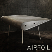 Airfoil Журнальный стол-крыло