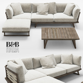B&B Italia Gio sofa table
