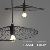 Basket-Lamp by Nendo