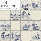 Originalstyle -  English Delft Wall Tiles