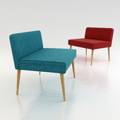 Armchair Chair Serie 50w La Cividina