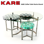 KARE Coffee Table Musivo Round