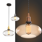 Vintage lamp in the style of Thomas Edison