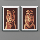 Collection Frames Animals
