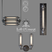 Series Loft Industrial Edison Cage