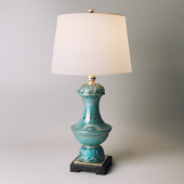 Uttermost 26347 Lynden Aged Blue Lamp