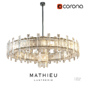 Regis Mathieu, Lustrerie Saturne chandelier