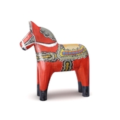 Horse etno sculpture