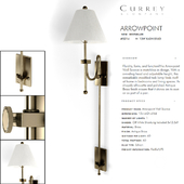CURREY & COMPANY Arrowpoint Wall Sconce 3D Model