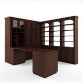 Шкаф и стол для кабинета Стильные кухни