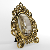 Овальное зеркало в стиле Модерн