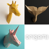 Polygonal Origami Trophy - Set 1