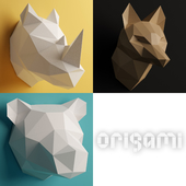 Polygonal Origami Trophy - Set 2