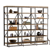 FRENCH LIBRARY WIDE RACK II