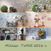 Детские обои Milassa коллекция TWINS