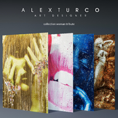 Арт-панели "Alex Turco" collection "woman tribute"