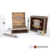 Cigar_box_Vray _ &amp; _ Corona _ + _ FBX_ (2012)