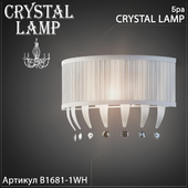 Бра Crystal Lamp B1681-1WH