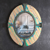 Wooden Farm Mirror Mirror
